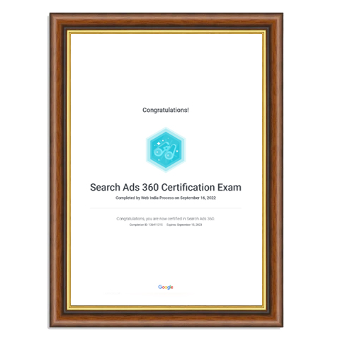 Award WebIndiaProcess