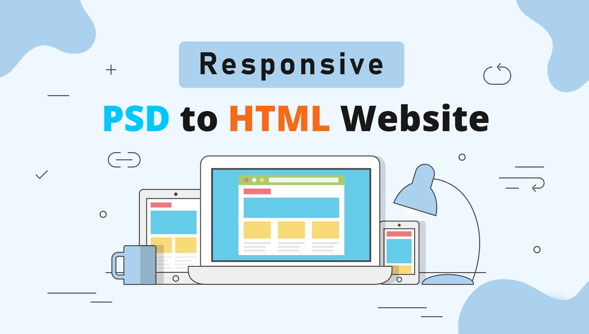 Best Psd To Html Website Services in Dwarka, Delhi